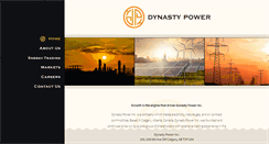 Desktop Screenshot of dynastypower.ca