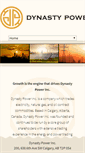 Mobile Screenshot of dynastypower.ca